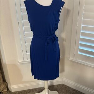 Calvin Klein Cobalt Blue Midi Dress